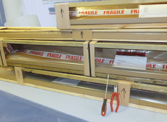 how our pelmets are packaged