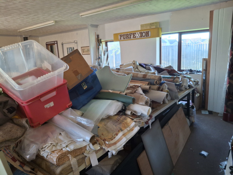 More fabric on fabric cutting tables