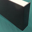 Black pelmet
