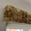 Customer Pelmet covered in own fabric