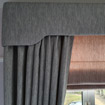 Classic shape covered in customers own fabric detail (www.lotiss.co.uk)
