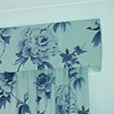 Pelmet covered in customers own fabric to match their curtains